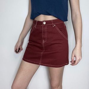 H&M Denim Mini Skirt